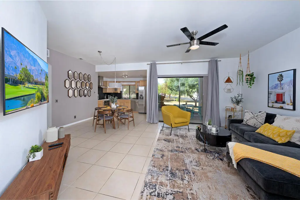 Residential Lease for rent at 67261 Cumbres Court, Cathedral City, Riverside County, CA featuring 2 beds and 2 baths