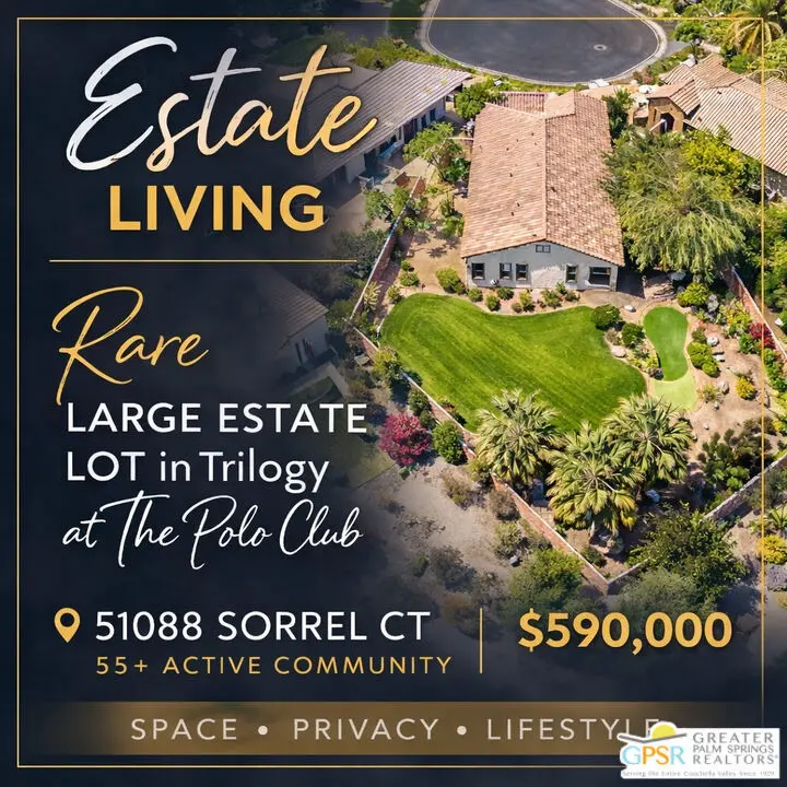 Single Family Residence for sale at 51088 Sorrel Court, Indio, CA featuring 3 beds and 2 baths