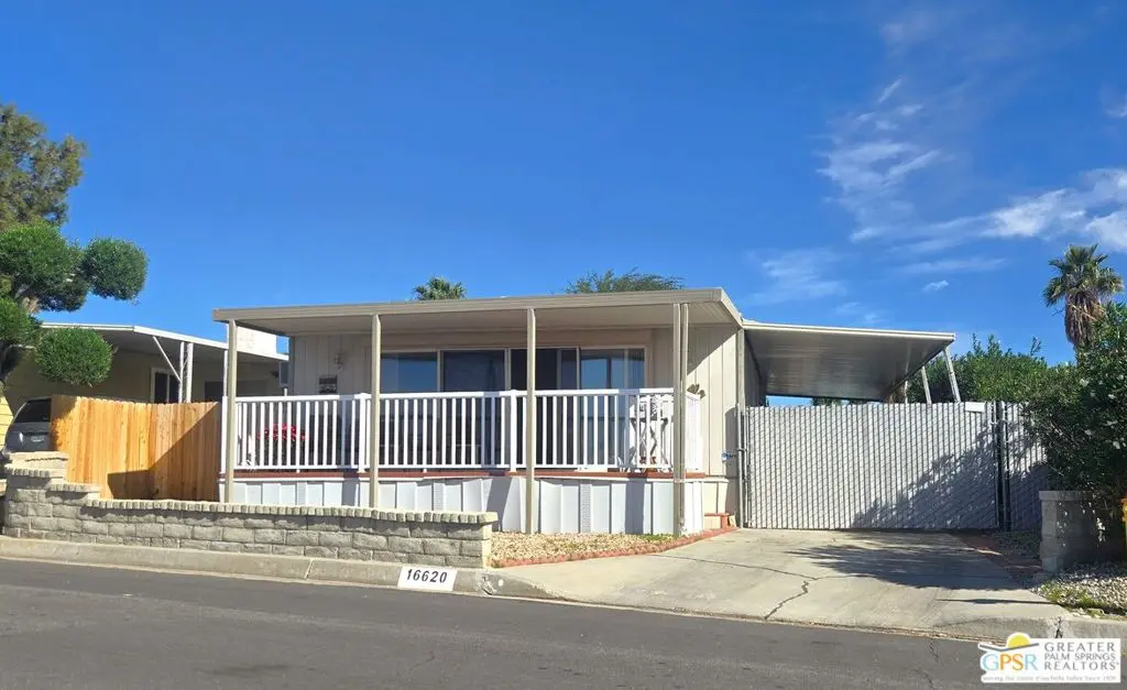 Manufactured In Park for sale at 16620 El Segundo Way, Desert Hot Springs, CA featuring 2 beds and 2 baths