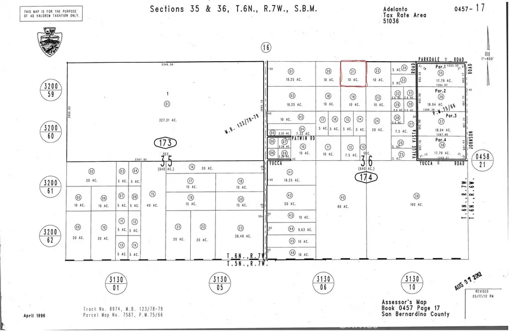 0 Parkdale Rd, Adelanto, CA — listing photo 1