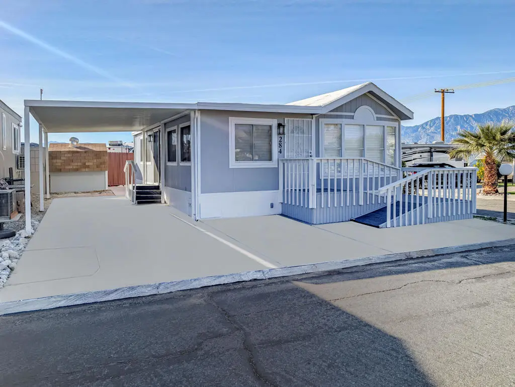Manufactured In Park for sale at 70200 Dillon Road 284, Desert Hot Springs, CA featuring 2 beds and 2 baths