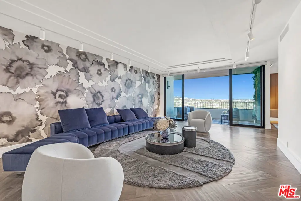Condominium for sale at 1100 Alta Loma Road 1404, West Hollywood, CA featuring 2 beds and 3 baths