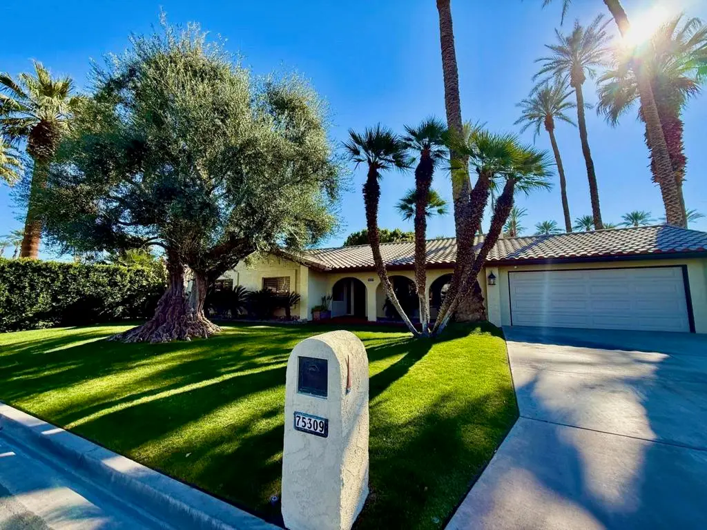 Residential Lease for rent at 75309 Palm Shadow Drive, Indian Wells, Riverside County, CA featuring 3 beds and 3 baths