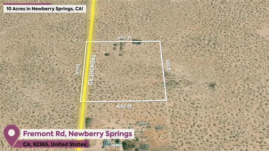 726 Fremont Road, Newberry Springs, CA — listing photo 1
