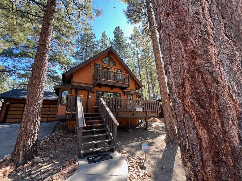 Cabin for rent at 145 Pinon Place, Big Bear Lake, CA featuring 2 beds and 2 baths