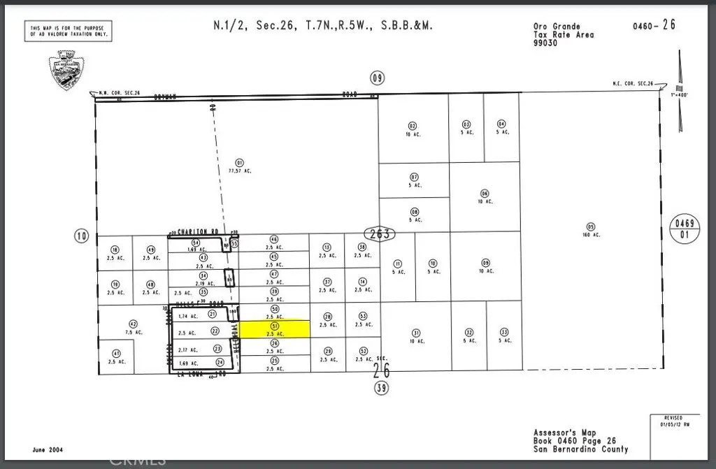 0 Helendale Parcel 0460-263-51 Road, Adelanto, CA — listing photo 1