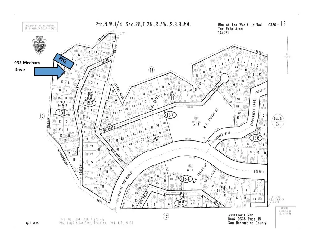0 Mecham Drive, Lake Arrowhead, CA — listing photo 1