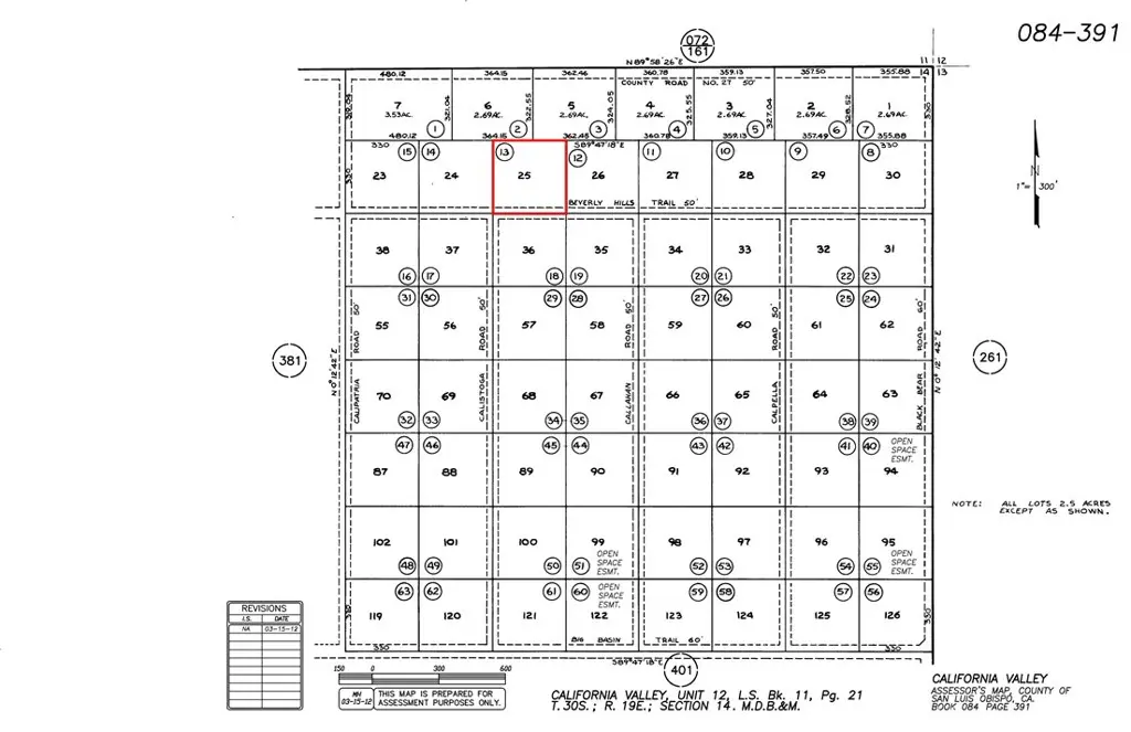0 Beverly Hills, Santa Margarita, CA — listing photo 1