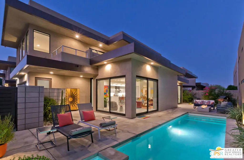 Residential Lease for rent at 222 Vista Terrace, Palm Springs, Riverside County, CA featuring 3 beds and 4 baths