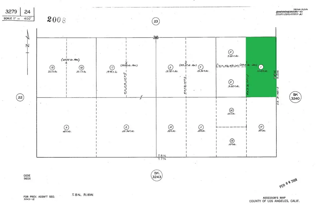 0 220th St W / Avenue F8, Lake Hughes, CA — listing photo 1