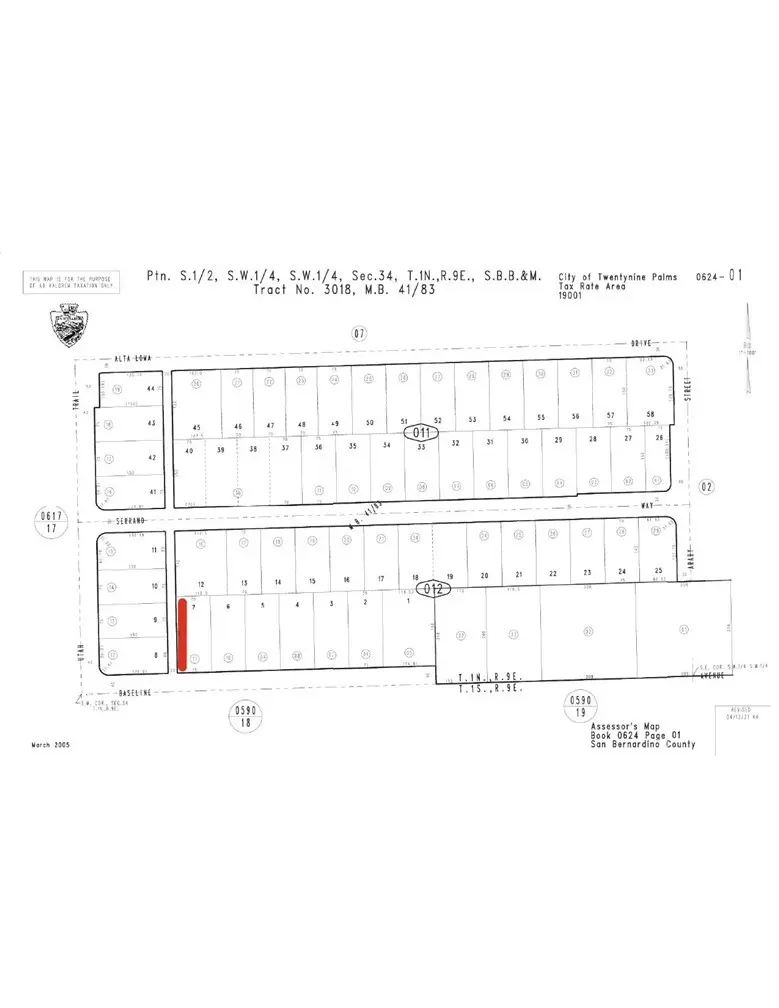 0 Baseline Avenue, 29 Palms, CA — listing photo 1