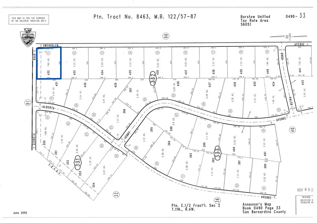 0 W Caroline, Hinkley, CA — listing photo 1