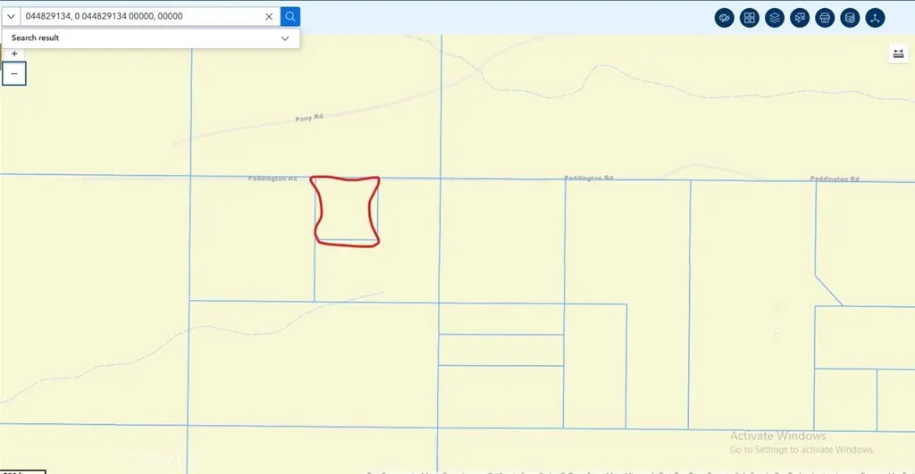 0 Paddington Road, Johnson Valley, CA — listing photo 1