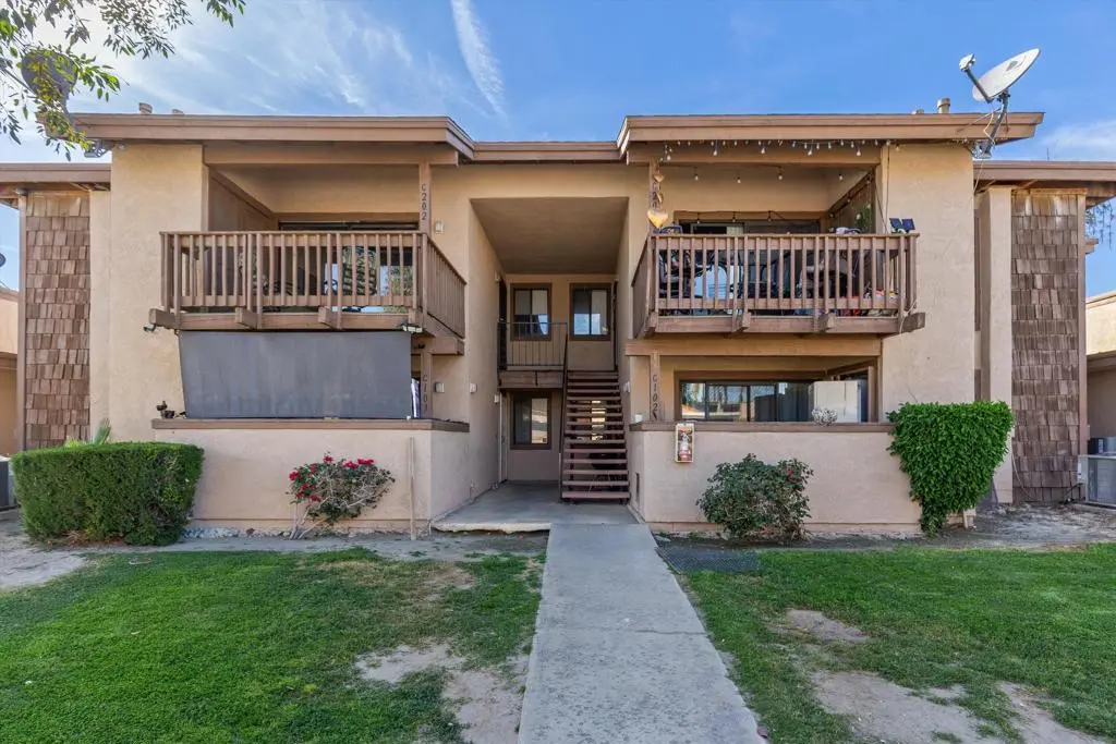 Condominium for sale at 45546 Aladdin Street C202, Indio, CA featuring 2 beds and 1 bath