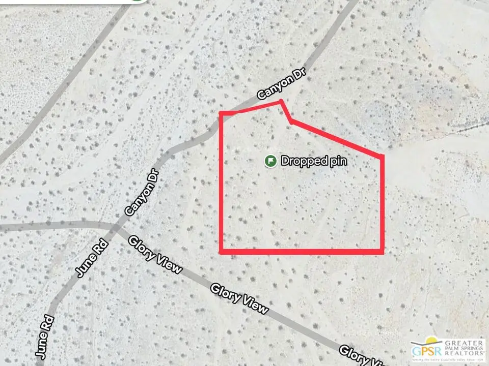 0 Canyon Drive, Desert Hot Springs, CA — listing photo 1