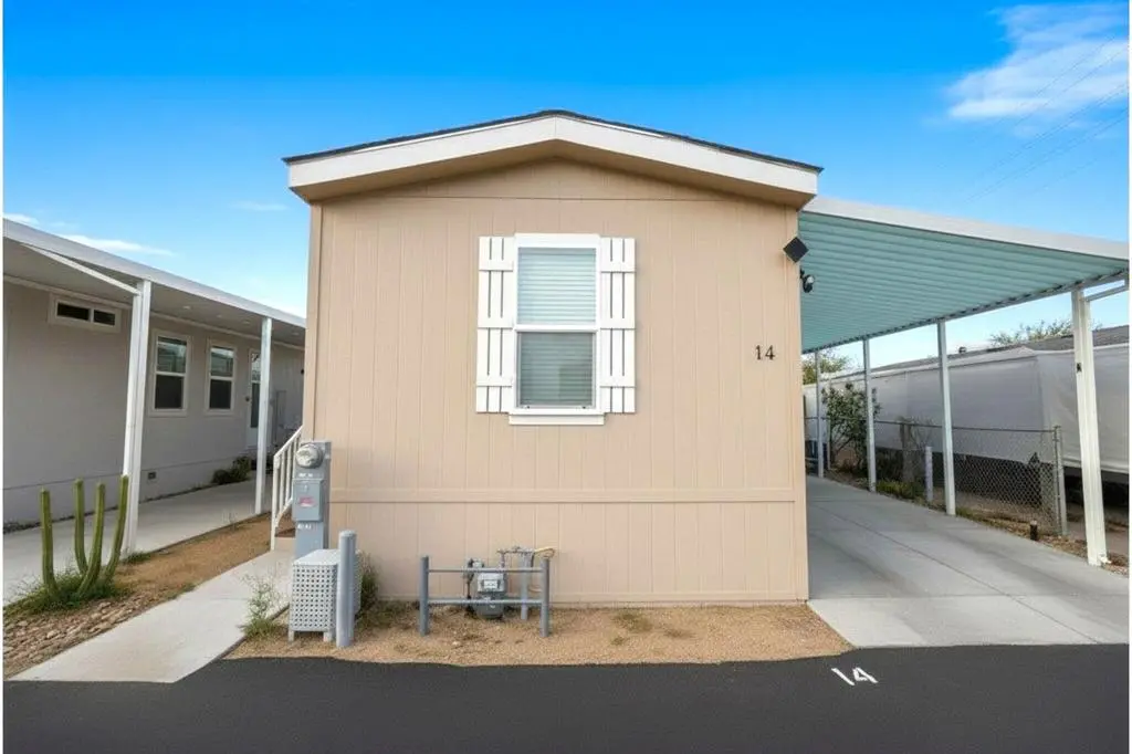 Manufactured In Park for sale at 15687 Palm Drive 14, Desert Hot Springs, CA featuring 2 beds and 1 bath