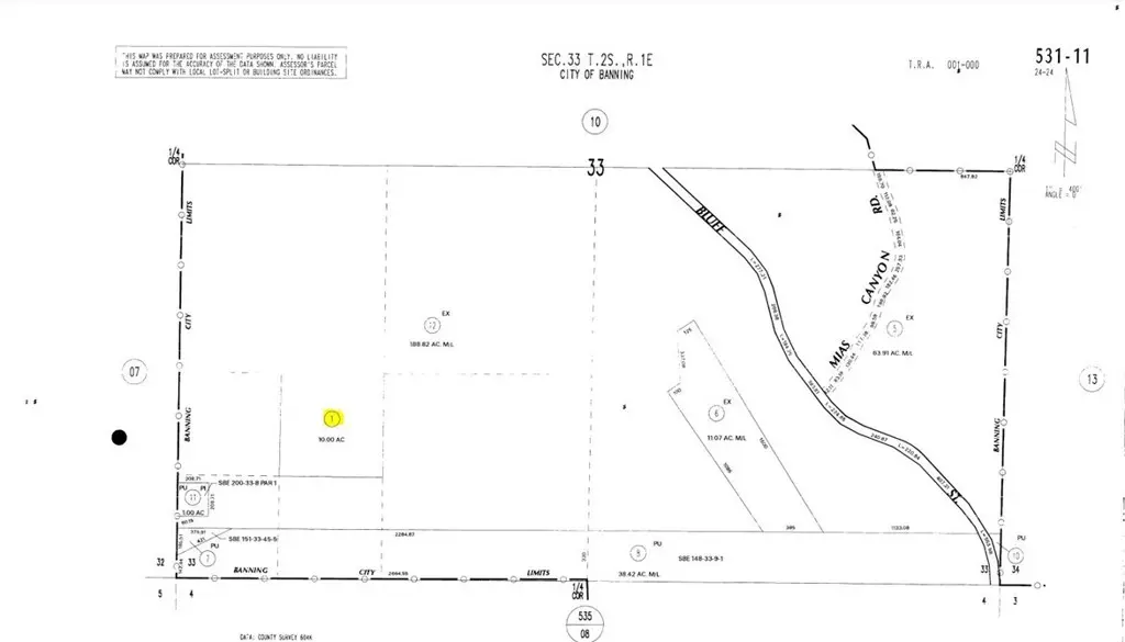 0 Bluff Street, Banning, CA — listing photo 1
