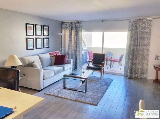 Residential Lease for rent at 1655 E Palm Canyon Drive 812, Palm Springs, Riverside County, CA featuring 1 bed and 1 bath