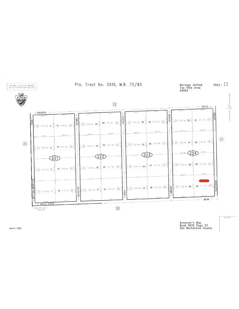 0 Falderman, 29 Palms, CA — listing photo 1
