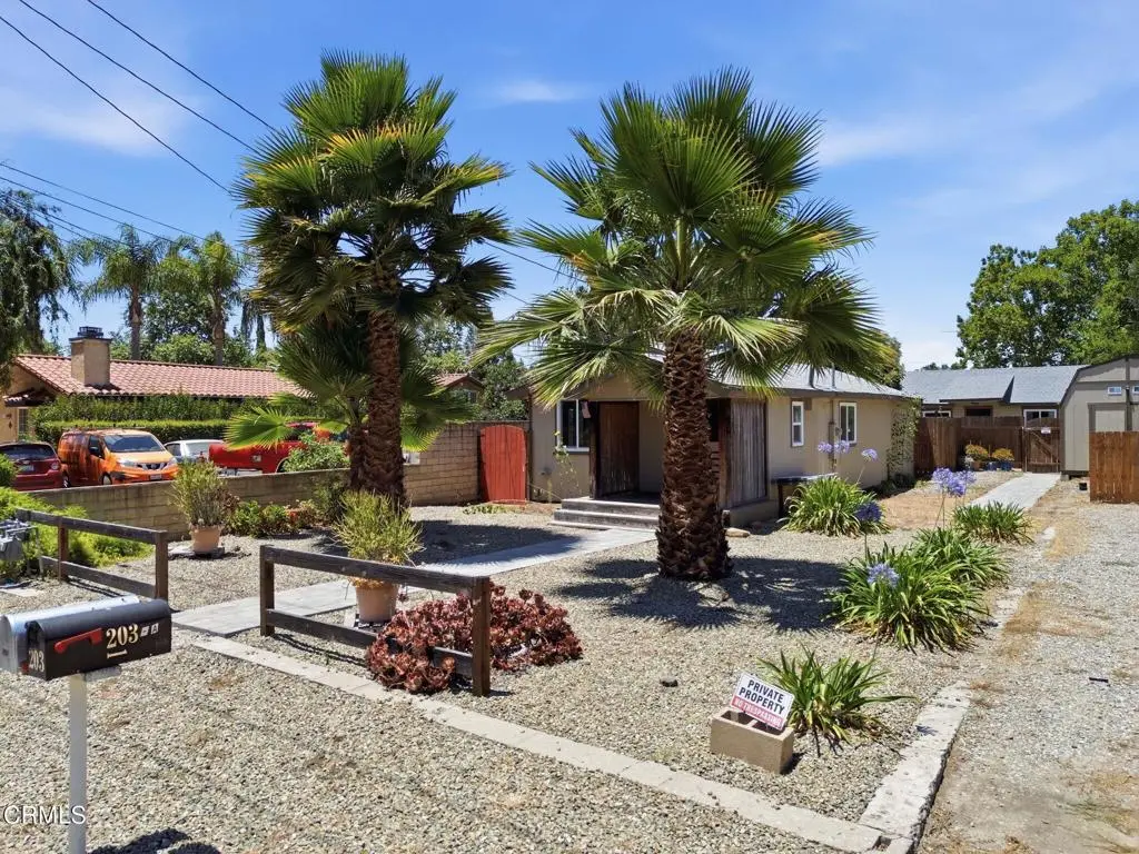 Duplex for sale at 203 N Fulton Street, Ojai, CA featuring 3 beds and 2 baths