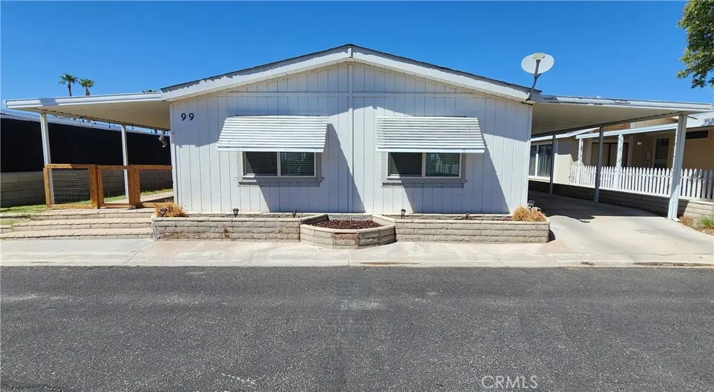 Manufactured In Park for sale at 3589 Wells Road 99, Blythe, CA featuring 3 beds and 2 baths