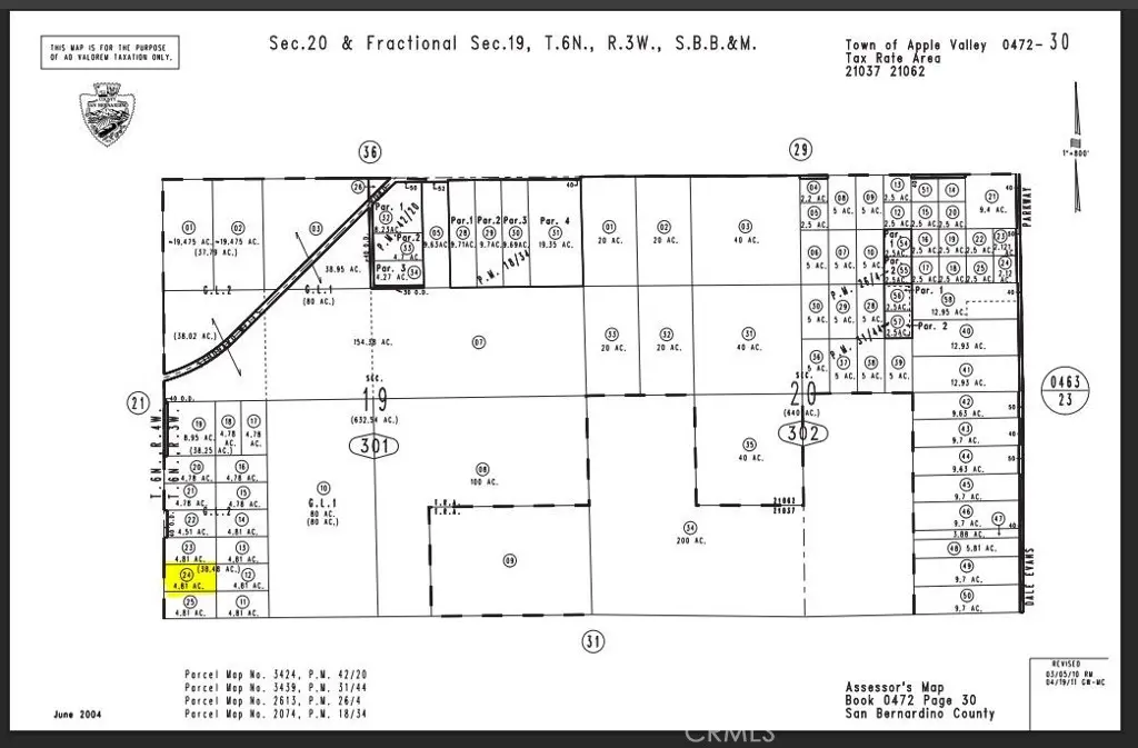 0 Los Padres Parcel #0472-301-24 Road, Apple Valley, CA — listing photo 1