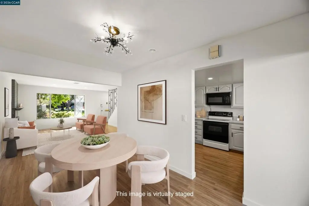 Townhouse for sale at 36 Miramonte Dr, Moraga, CA featuring 2 beds and 2 baths
