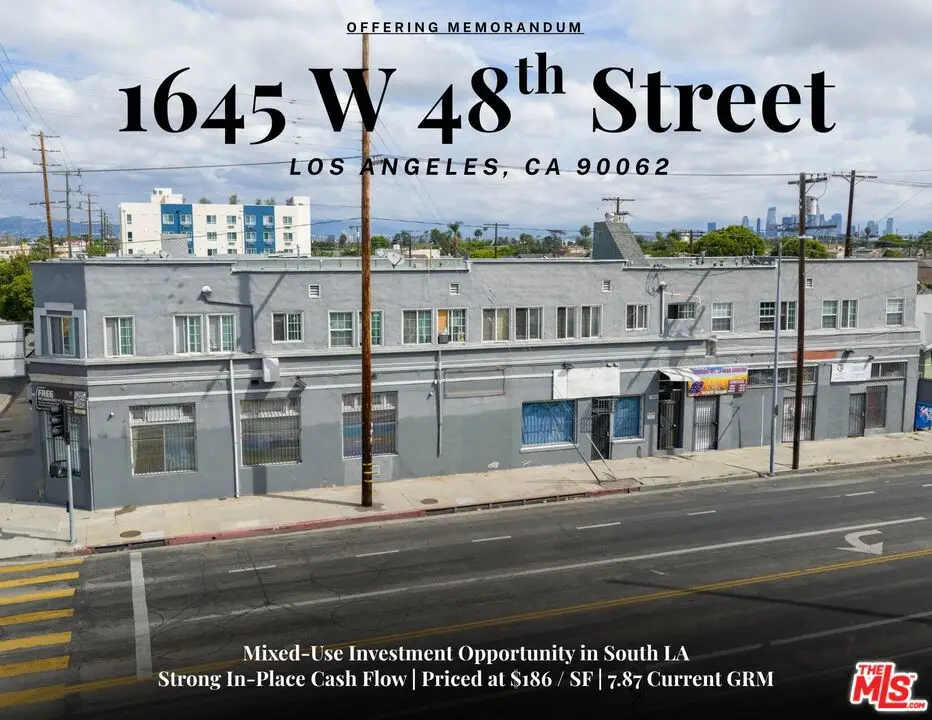 Residential Income for sale at 1645 W 48th Street, Los Angeles, CA featuring 10 beds and 13 baths