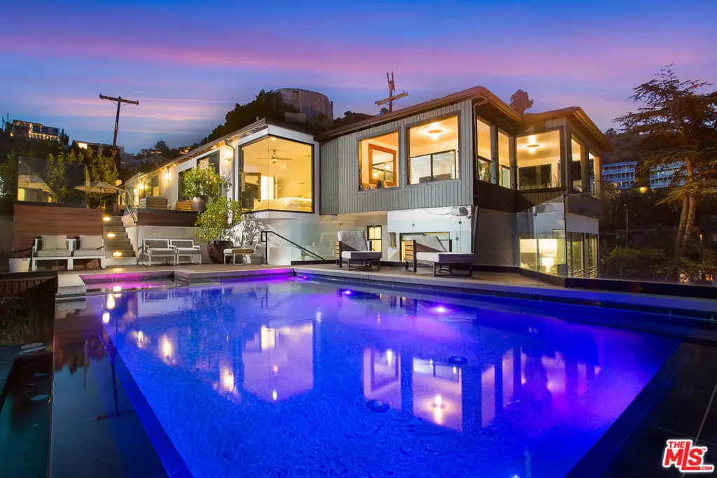 Residential Lease for rent at 1733 SUNSET PLAZA Drive, West Hollywood, Los Angeles County, CA featuring 4 beds and 4 baths