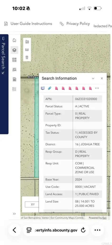 Amboy Road, 29 Palms, CA — listing photo 1