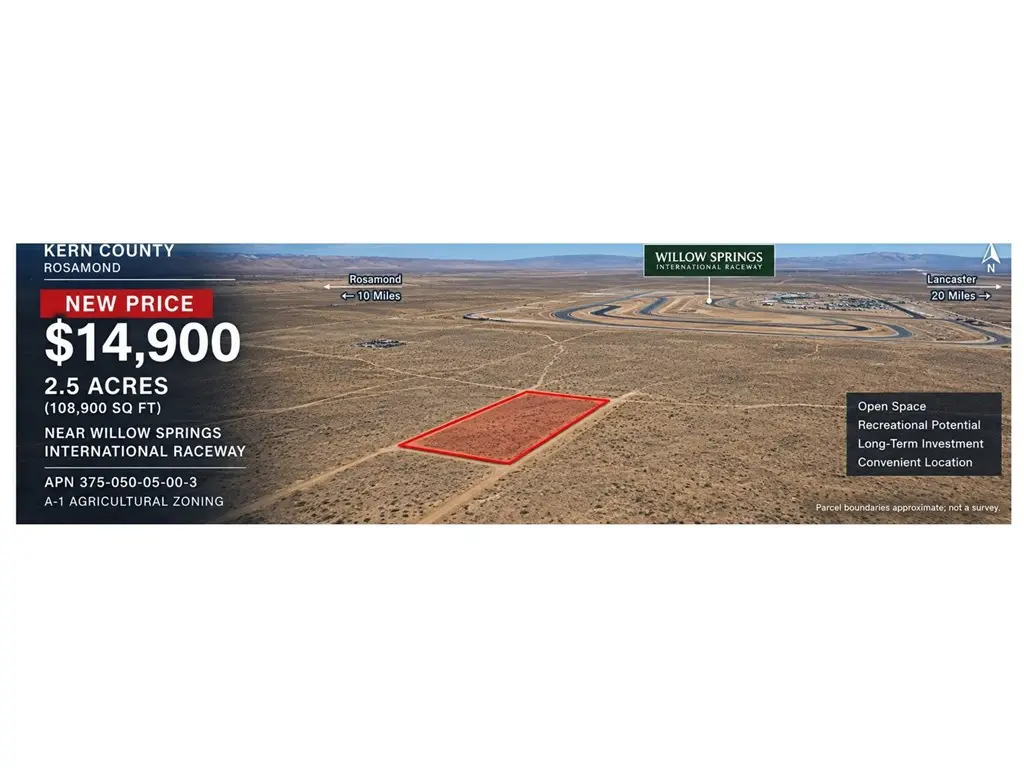 0 Vacant Land (APN 375-050-05-00-3), Rosamond, CA — listing photo 1