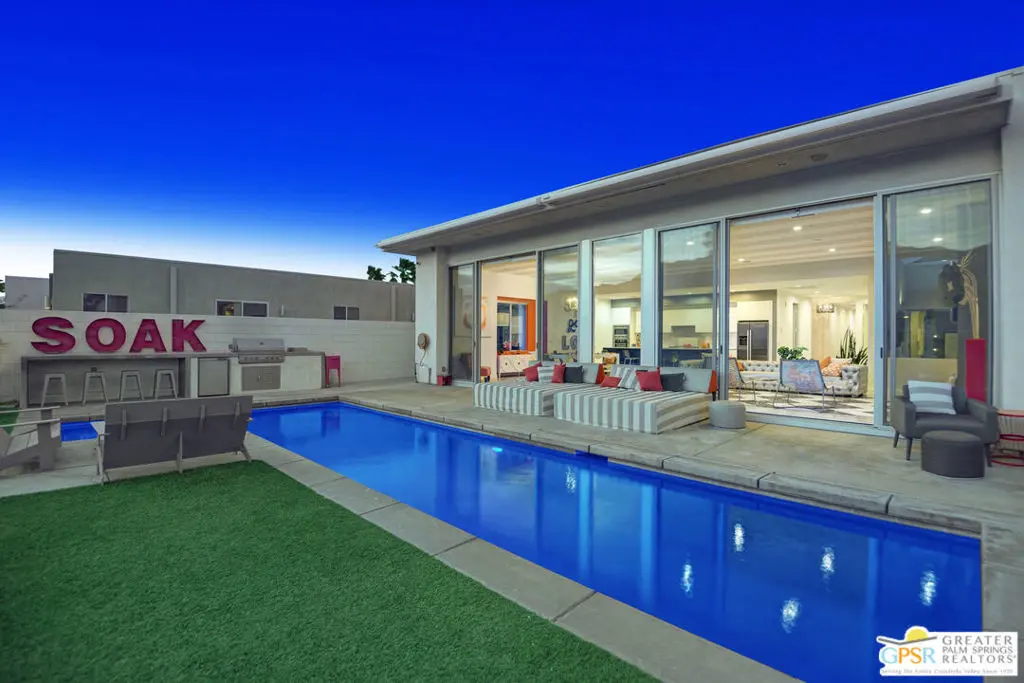 Residential Lease for rent at 949 Bernardi Lane, Palm Springs, Riverside County, CA featuring 3 beds and 3 baths