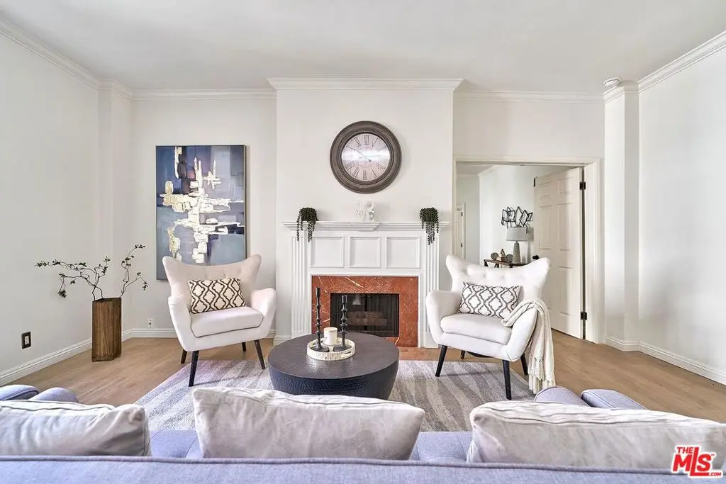 Condominium for sale at 420 S Barrington Avenue 102, Los Angeles, CA featuring 2 beds and 2 baths