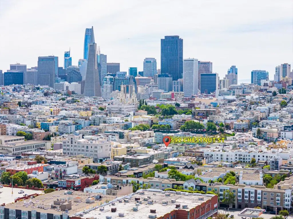 Residential for sale at 592 Chestnut Street, San Francisco, CA featuring 3 beds and 3 baths
