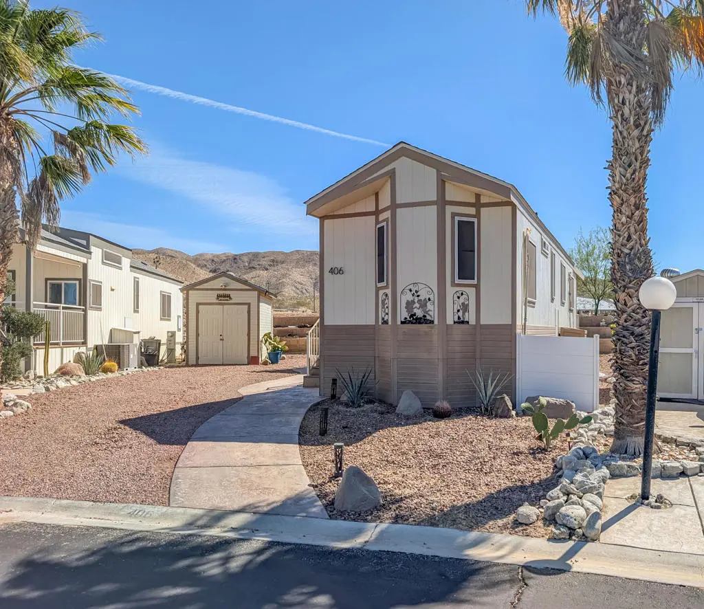 Manufactured In Park for sale at 70200 Dillon Road 406, Desert Hot Springs, CA featuring 1 bed and 1 bath