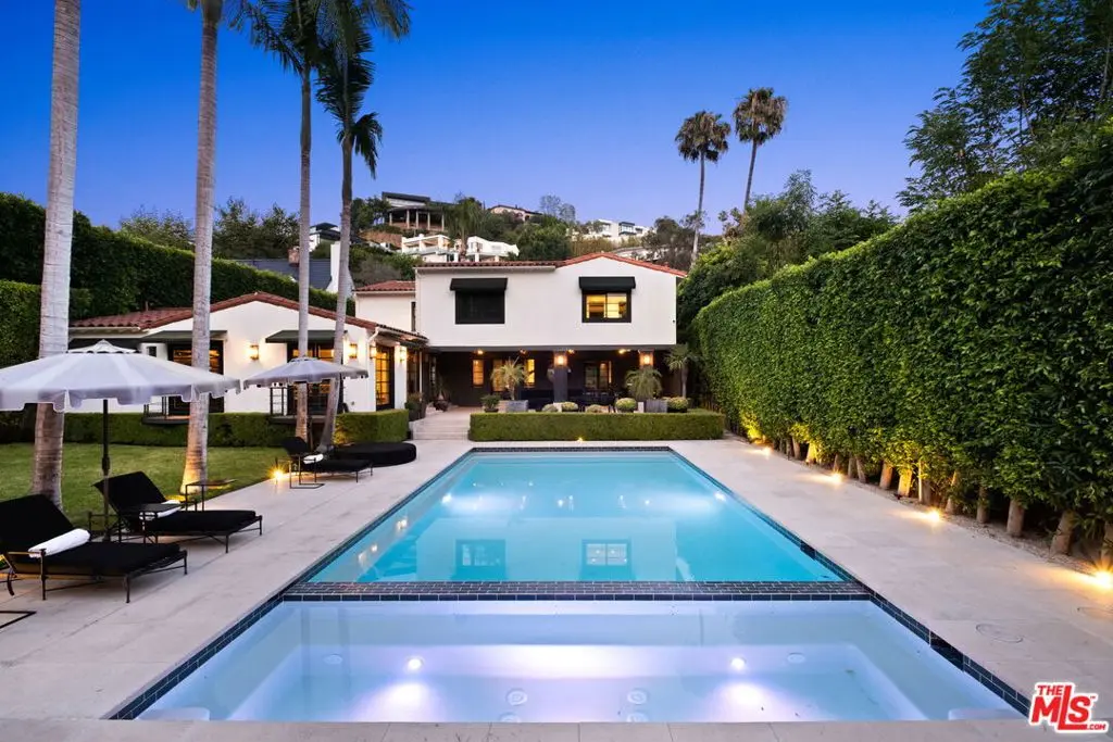 Residential Lease for rent at 1443 N Doheny Drive, Los Angeles, Los Angeles County, CA featuring 4 beds and 5 baths