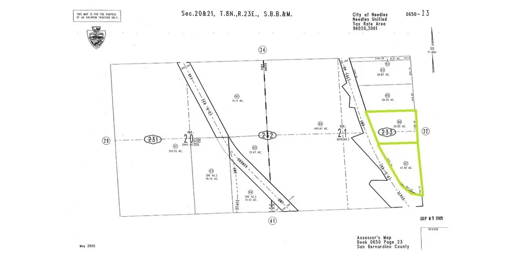 65023306 07 Interstate-40/Five Mile Road, Needles, CA — listing photo 1