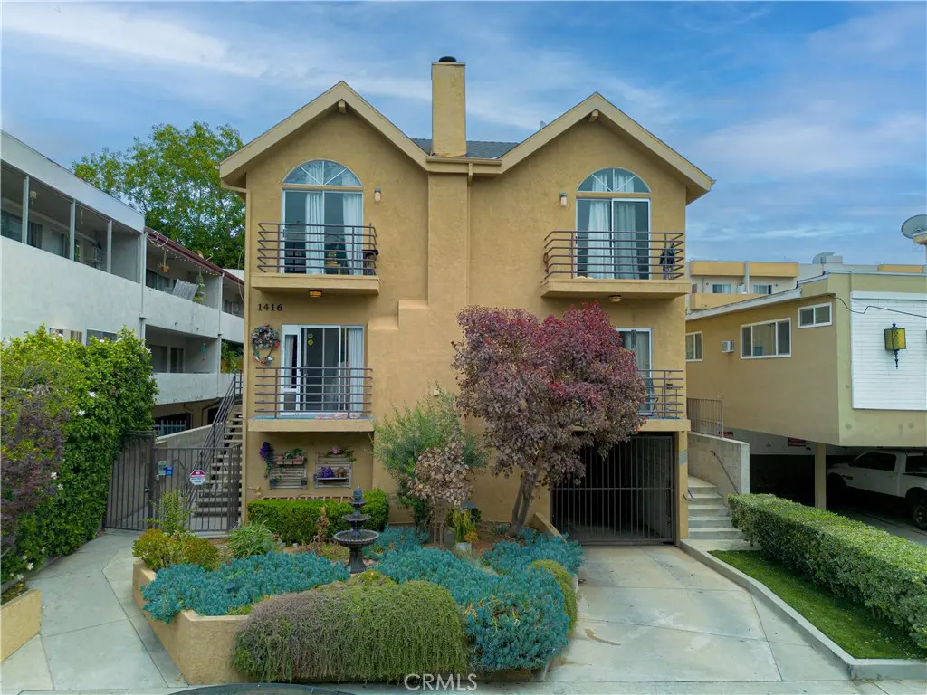 Townhouse for sale at 1416 N Vista, Los Angeles, CA featuring 2 beds and 3 baths
