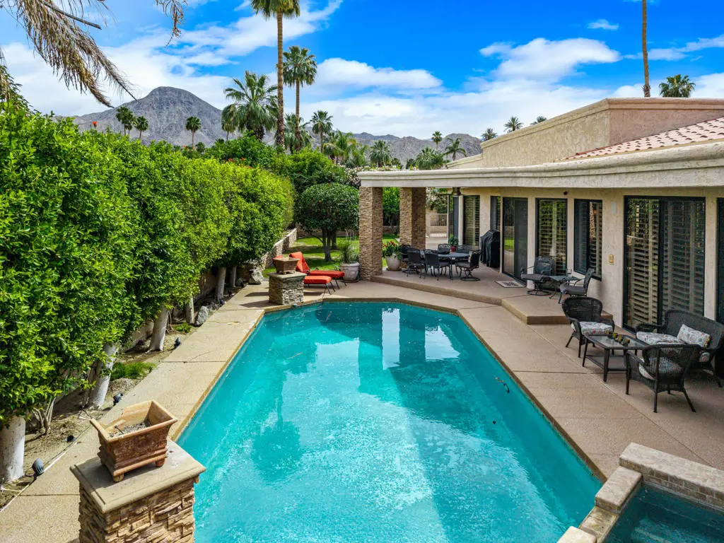 Residential Lease for rent at 45640 Rancho Palmeras Drive, Indian Wells, Riverside County, CA featuring 2 beds and 3 baths
