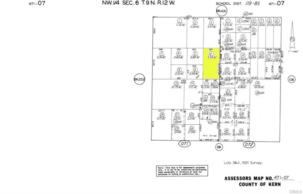 0 Werner Street, Rosamond, CA — listing photo 1