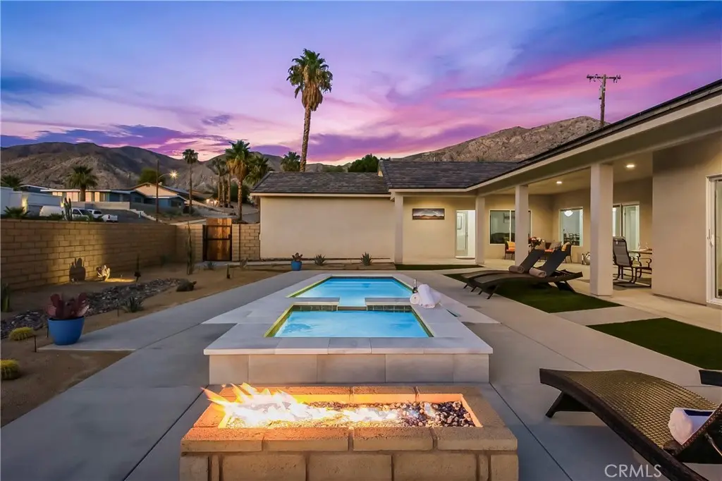 Residential Lease for rent at 9190 Puesta Del Sol, Desert Hot Springs, Riverside County, CA featuring 3 beds and 2 baths