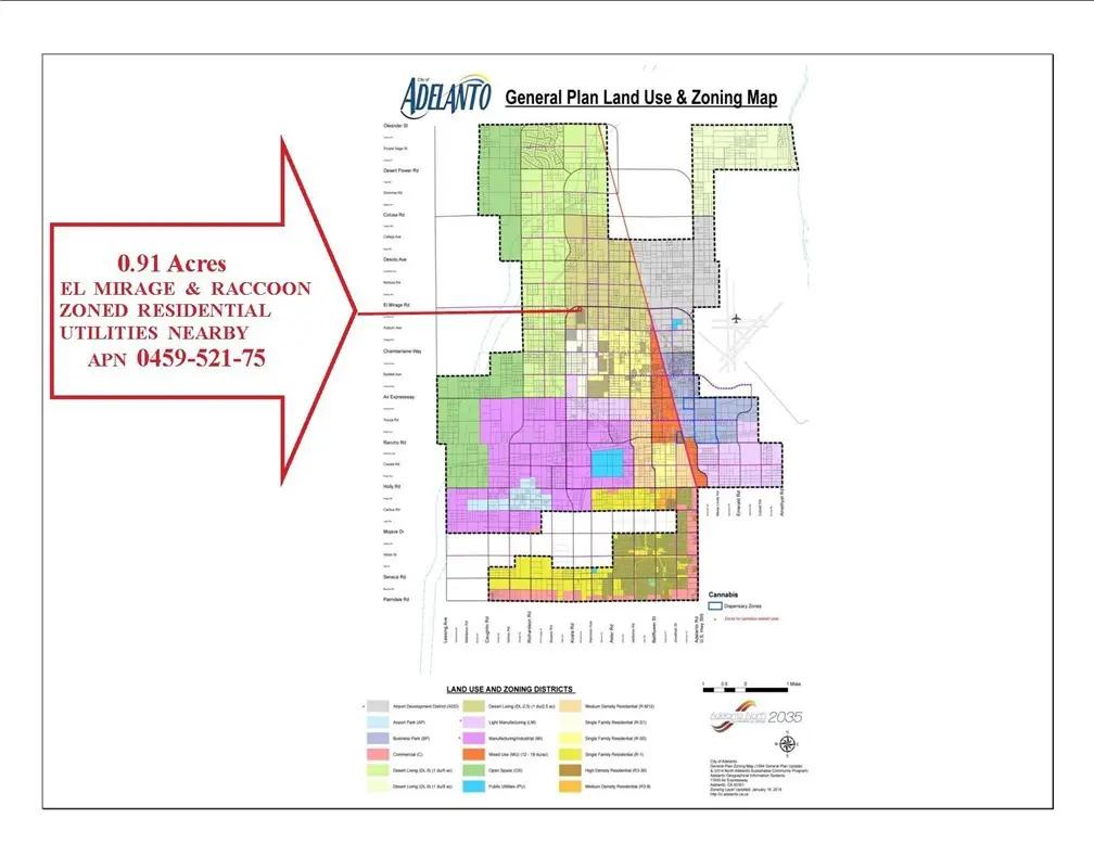 0 El Mirage & Raccoon 0.91-acres Road, Adelanto, CA — listing photo 1