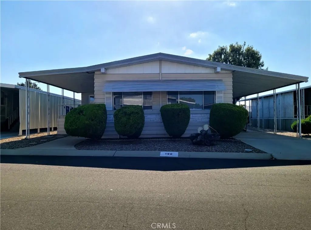 Manufactured In Park for sale at 27601 Sun City Boulevard 190, Menifee, CA featuring 2 beds and 2 baths