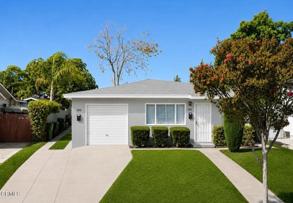 Duplex for sale at 301 W Adams Avenue, Alhambra, CA featuring 4 beds and 2 baths