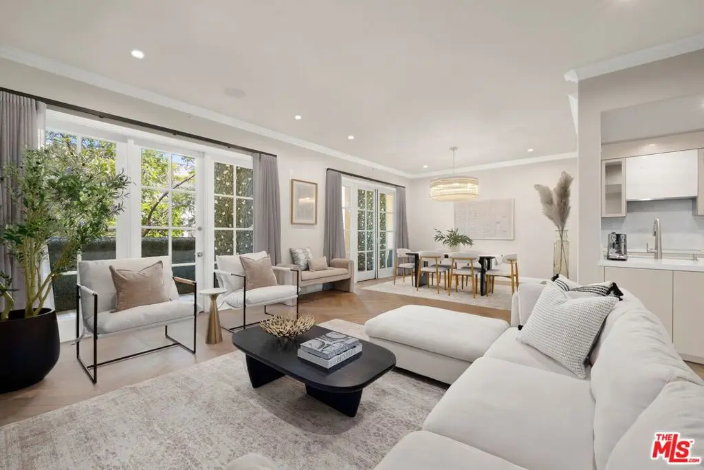 Townhouse for sale at 11500 San Vicente Boulevard 202, Los Angeles, CA featuring 3 beds and 4 baths