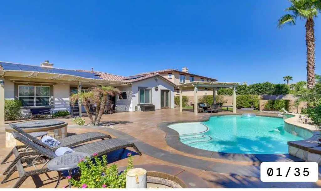Residential Lease for rent at 41074 Corte Nella Vita, Indio, Riverside County, CA featuring 5 beds and 4 baths
