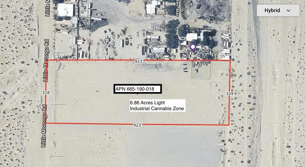 6.86 Acres Little Morongo, Desert Hot Springs, CA — listing photo 1