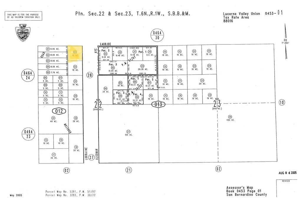 2300 Lorraine Ave (Lot 23), Lucerne Valley, CA — listing photo 1