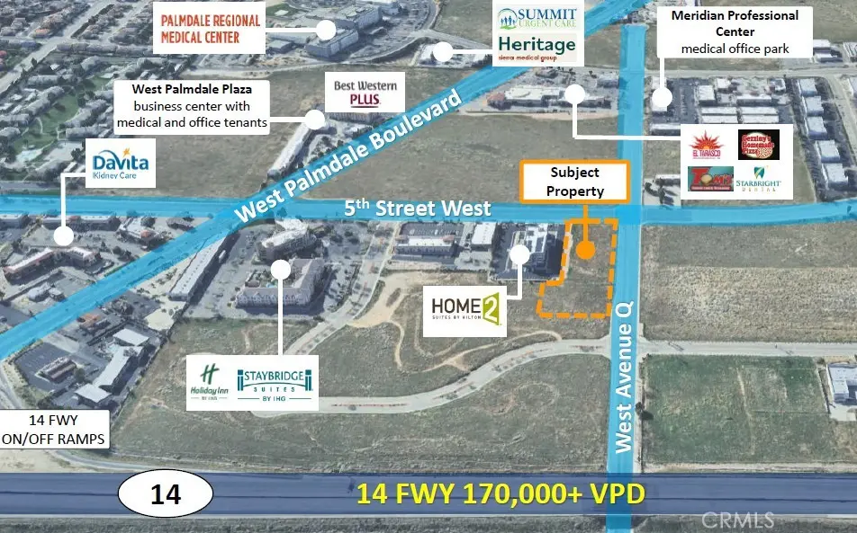 0 COR 5TH ST W AVE Q, Palmdale, CA — listing photo 1