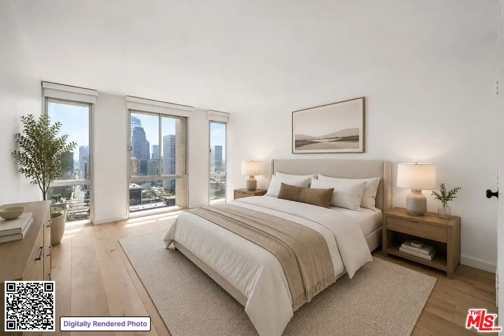 Condominium for sale at 800 W 1st Street 2606, Los Angeles, CA featuring 1 bed and 1 bath